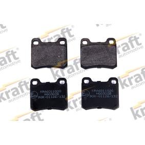 Acquista Kit pastiglie freni da KRAFT 6011020 a buon mercato per soli 15,41 €