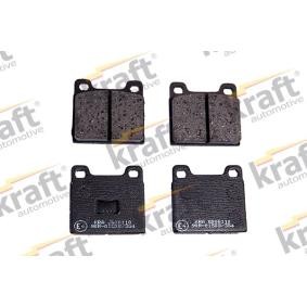Bremsbeläge 6000110 von KRAFT günstig für 19,66 € online kaufen
