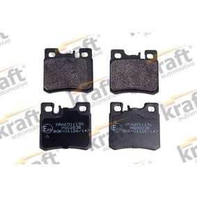 Compre Pastilhas de travão de KRAFT online para Classe S Coupe (C126) a preços moderados