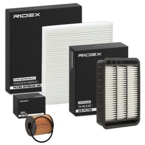 Compre Kit de filtros de RIDEX online para 4007 (VU_, VV_) a preços moderados