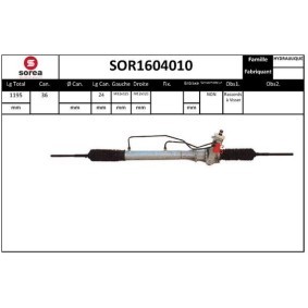Acquista Scatola sterzo da SNRA SOR1604010 a buon mercato per soli 436,30 €