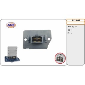 Vorwiderstand, Elektromotor-Kühlerlüfter von AHE