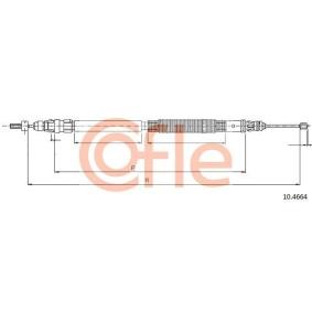Handbremsseil 92.10.4664 von COFLE günstig für 13,13 € online kaufen