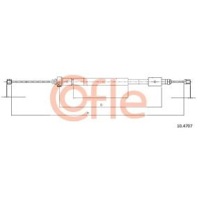 Handbremsseil 92.10.4707 von COFLE günstig für 11,28 € online kaufen