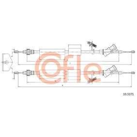 Handbremsseil 92.10.5371 von COFLE günstig für 19,61 € online kaufen