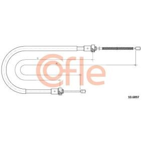 Handbremsseil 92.10.6897 von COFLE günstig für 18,57 € online kaufen