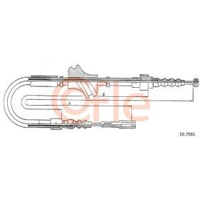 Handbremsseil für AUDI von COFLE