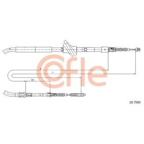 Handbremsseil für AUDI von COFLE