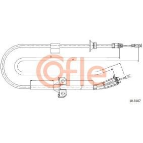 Handbremsseil 92.10.8187 von COFLE günstig für 17,13 € online kaufen