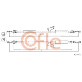Handbremsseil 92.10.8225 von COFLE günstig für 24,80 € online kaufen