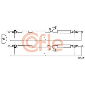 Handbremsseil 92.10.8228 von COFLE günstig für 36,02 € online kaufen