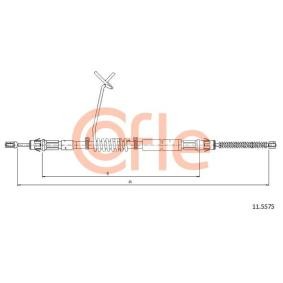 Handbremsseil für FORD von COFLE