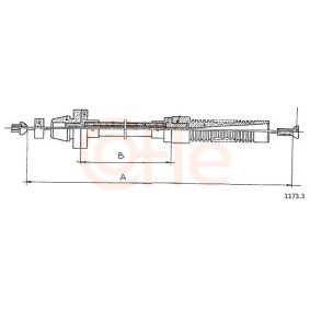 Gaszug 92.1173.3 von COFLE günstig für 9,01 € online kaufen