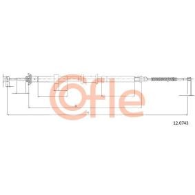 Handbremsseil 92.12.0743 von COFLE günstig für 15,98 € online kaufen