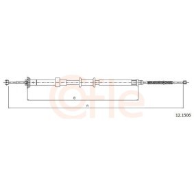 Handbremsseil 92.12.1506 von COFLE günstig für 16,29 € online kaufen