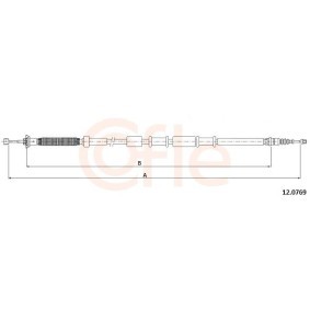 Handbremsseil für IVECO von COFLE
