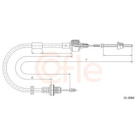 Kupplungsseil 92.15.2684 von COFLE günstig für 15,86 € online kaufen