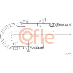 Handbremsseil 92.17.0114 von COFLE günstig für 24,19 € online kaufen