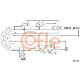 Handbremsseil 92.17.0131 von COFLE günstig für 24,64 € online kaufen