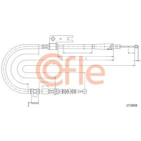 Handbremsseil 92.17.0658 von COFLE günstig für 20,48 € online kaufen