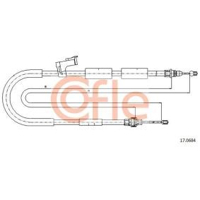 Handbremsseil 92.17.0684 von COFLE günstig für 16,98 € online kaufen