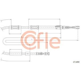 Handbremsseil von COFLE
