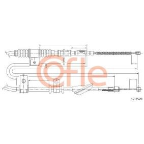 Handbremsseil 92.17.2520 von COFLE günstig für 27,08 € online kaufen