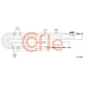 Handbremsseil 92.17.2562 von COFLE günstig für 28,14 € online kaufen