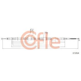 Handbremsseil 92.17.3514 von COFLE günstig für 24,22 € online kaufen