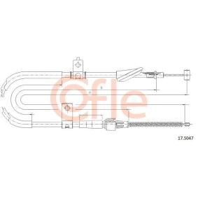 Handbremsseil 92.17.5047 von COFLE günstig für 24,51 € online kaufen
