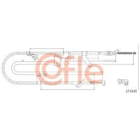 Handbremsseil 92.17.5133 von COFLE günstig für 25,58 € online kaufen