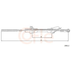 Kupplungsseil 92.1902.2 von COFLE günstig für 8,29 € online kaufen