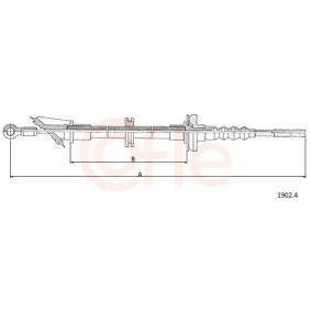 Kupplungsseil 92.1902.4 von COFLE günstig für 9,45 € online kaufen