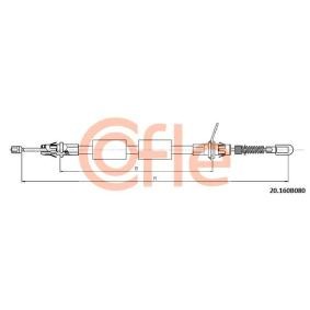 Handbremsseil 92.20.160B080 von COFLE günstig für 30,69 € online kaufen