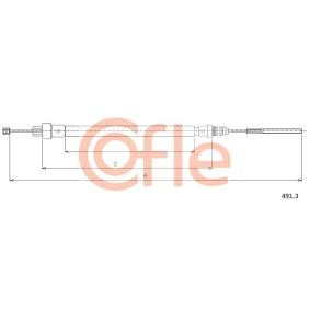 Handbremsseil 92.491.3 von COFLE günstig für 14,31 € online kaufen
