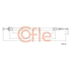 Handbremsseil 92.631.21 von COFLE günstig für 13,99 € online kaufen