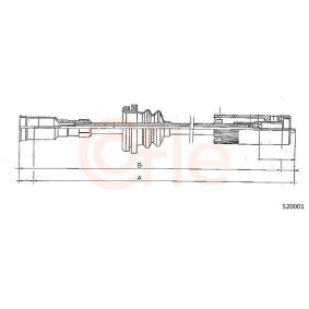 Tachowelle 92.S20001 von COFLE günstig für 11,78 € online kaufen