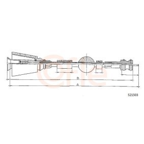 Tachowelle 92.S21503 von COFLE günstig für 15,49 € online kaufen