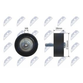 Compre Polia de desvio / de guia, correia trapezoidal estriada da NTY RNK-CT-007 a um preço baixo por 20,18 €