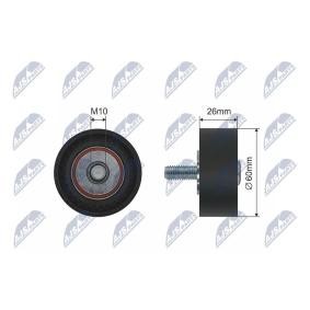 Compre Polia de desvio / de guia, correia trapezoidal estriada da NTY RNK-CT-017 a um preço baixo por 19,55 €
