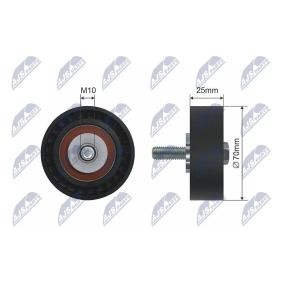 Compre Polia de desvio / de guia, correia trapezoidal estriada da NTY RNK-CT-023 a um preço baixo por 24,67 €