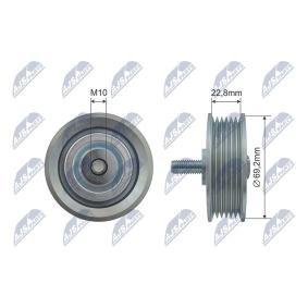 Compre Polia de desvio / de guia, correia trapezoidal estriada da NTY RNK-HY-511 a um preço baixo por 38,31 €