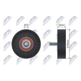 Compre Polia de desvio / de guia, correia trapezoidal estriada da NTY RNK-KA-005 a um preço baixo por 21,87 €