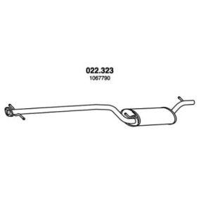 Acquista Marmitta centrale da PEDOL 022.323 a buon mercato per soli 84,00 €