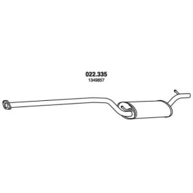 Acquista Marmitta centrale da PEDOL 022.335 a buon mercato per soli 85,86 €