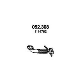 Acquista Tubo gas scarico da PEDOL 052.308 a buon mercato per soli 55,42 €