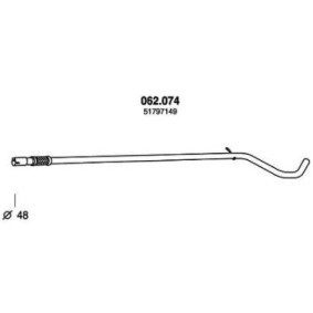 Acquista Tubo gas scarico da PEDOL 062.074 a buon mercato per soli 47,36 €