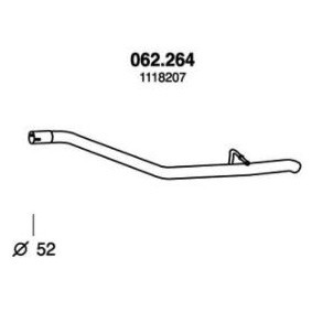 Acquista Tubo gas scarico da PEDOL 062.264 a buon mercato per soli 26,44 €