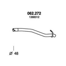 Acquista Tubo gas scarico da PEDOL 062.272 a buon mercato per soli 23,45 €