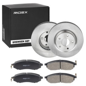 Compre Discos y pastillas de freno de RIDEX online para Koleos I (HY) a precios moderados